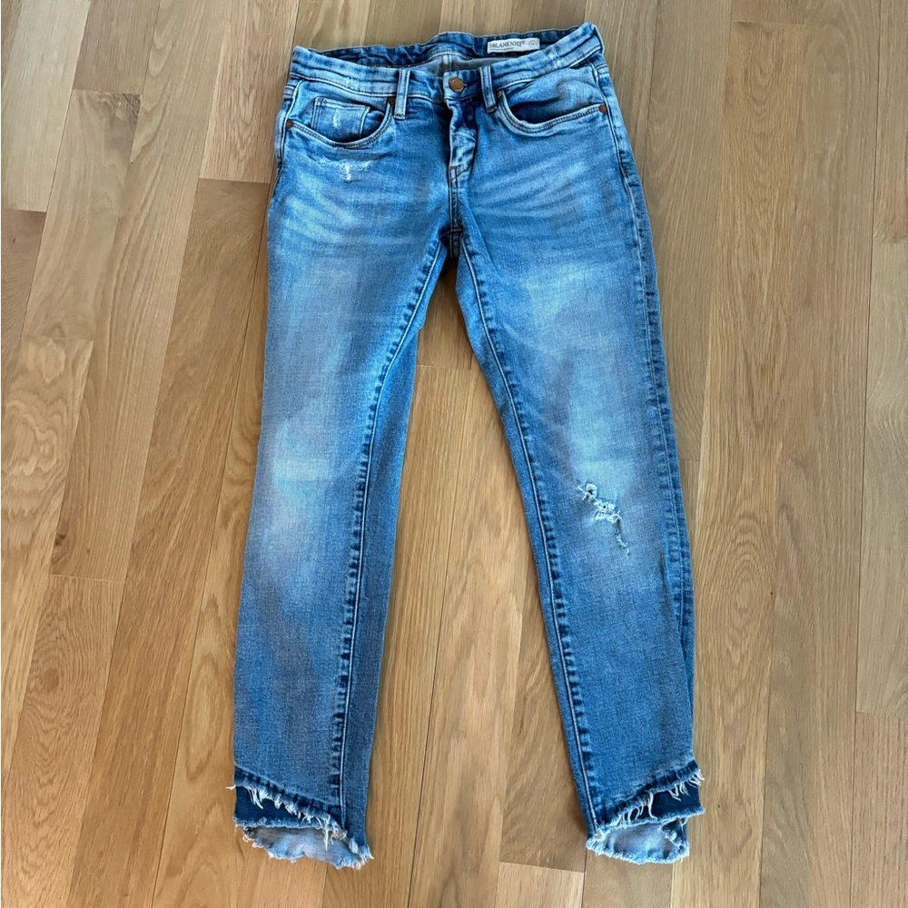 Blank NYC Step Hem Jeans Size 26